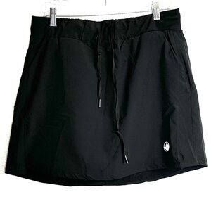 Canada Weather Gear Black Skort XL Athletic Golf Tennis Travel Activewear Pocket